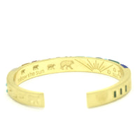 Follow the Sun Rainbow Cuff