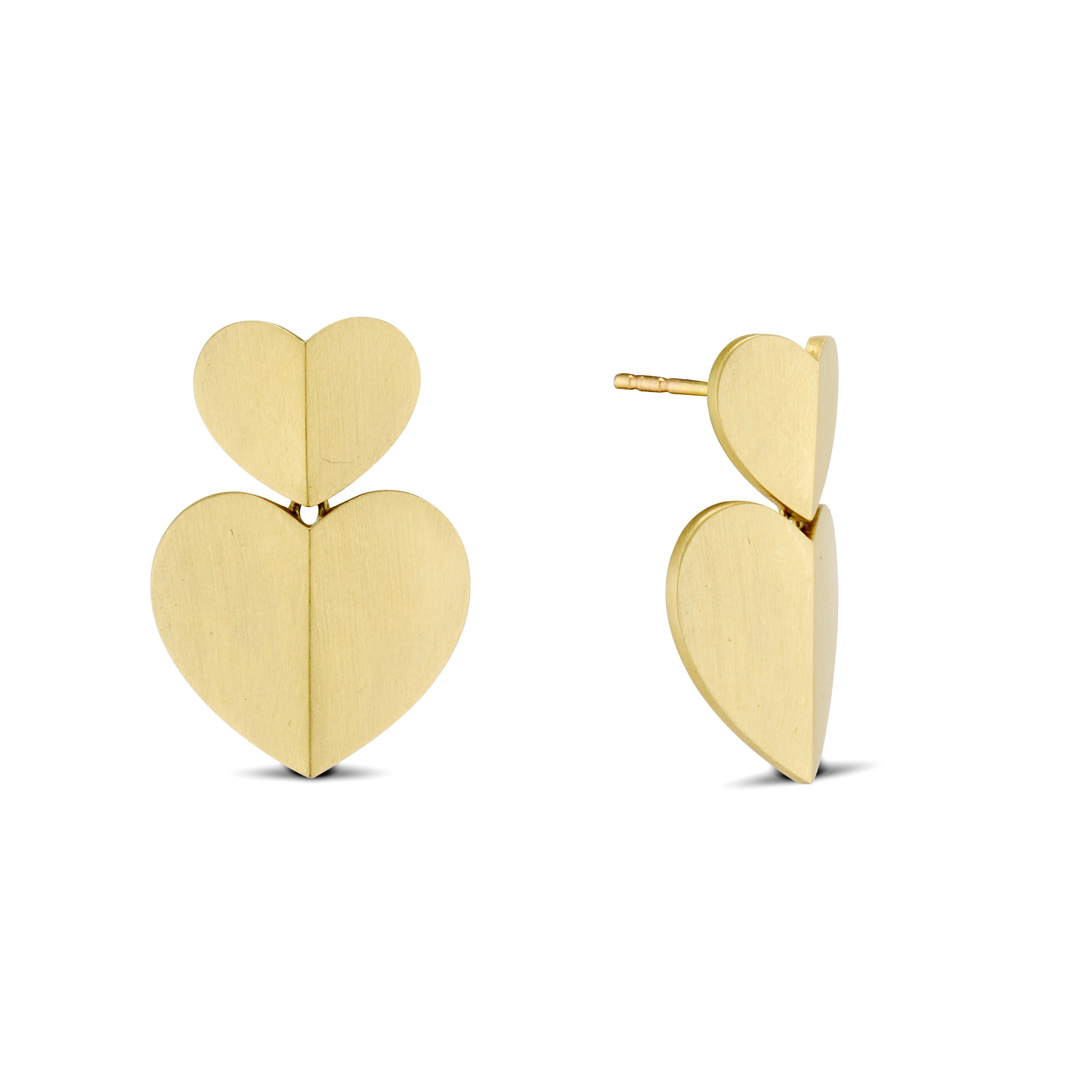 Double Heart Drops – Samantha Louise Jewelry