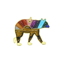 FOLLOW THE SUN BEAR PENDANT