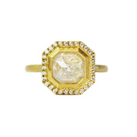 GEO ASSCHER HALO RING