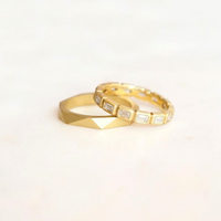 GEO BAGUETTE ETERNITY RING