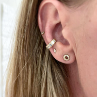 GEO BAGUETTE EAR CUFF