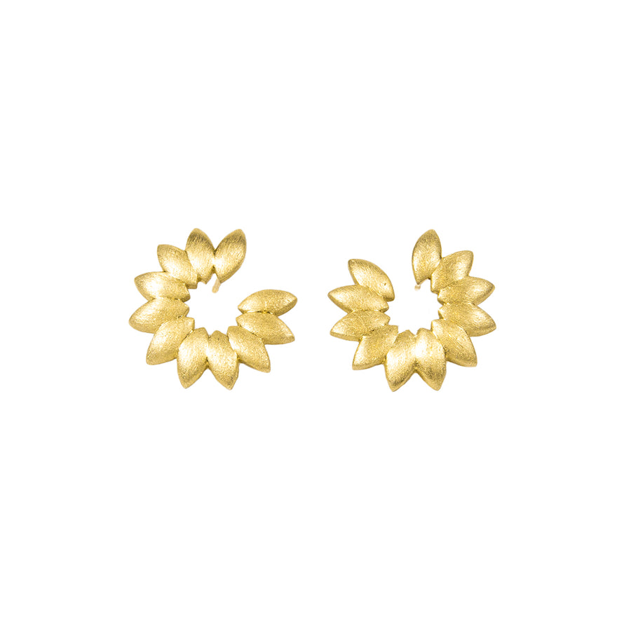 FORWARD FACING BLOSSOM HOOPS