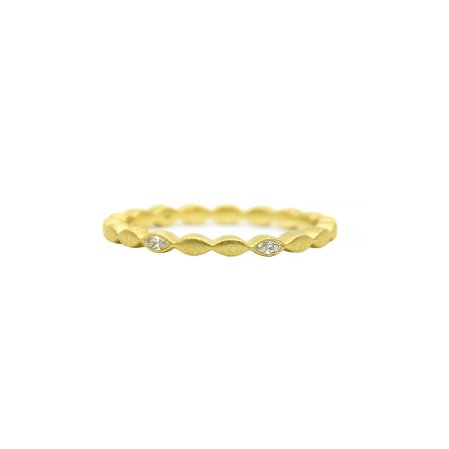 MINI HORIZONTAL DIAMOND PETAL BAND