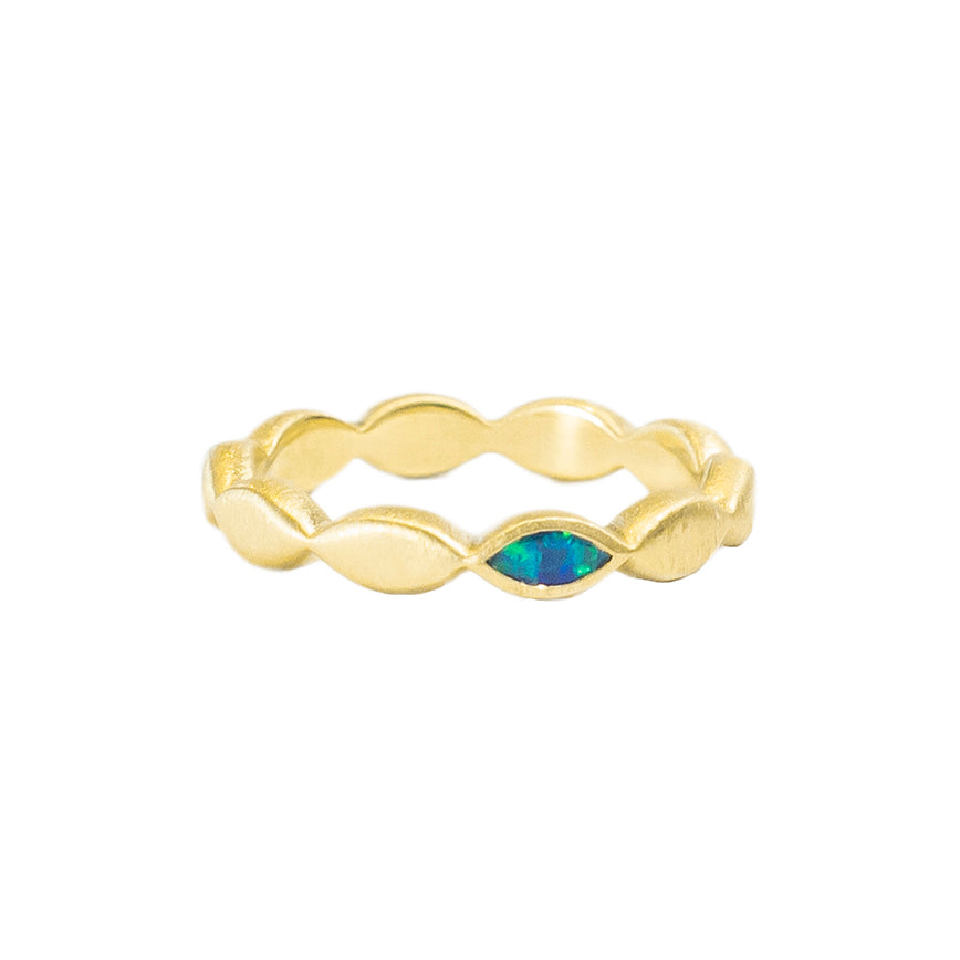 HORIZONTAL OPAL PETAL BAND